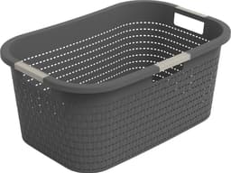 Rotho Country wasmand - set van 3 - 40 ltr - antraciet — thumbnail 3