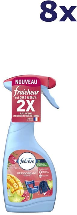 8x Febreze Textielverfrisser Spray Exotic Fruits 500 ml — thumbnail 2