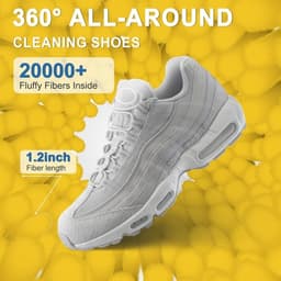 Schoenwaszak voor Wasmachine - 1 Stuks Waszak voor Wasdroger & Wasmachine - Herbruikbare Reinigingshoes voor Sneakers - 360° Diepe Reiniging Geschikt voor Alle Schoenen - Met Zelfsluitende Rits — thumbnail 3