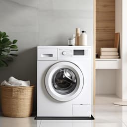 Koelkastmat Wasmachinebak - Opvangbak Keuken - Apparaat Bescherming - Waterdicht Antislip - 60x60x1.5cm — thumbnail 4