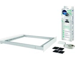 Universele Overlay Set - Wasmachine Droger Stapelen - Ruimte Besparen - Voor Alle Merken - 19x7.5x10 cm