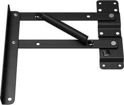 vidaXL - Bedliftmechanisme - 12 - pcs - Zwart - 340 - x - 95 - x - 40 - mm - IJzer — thumbnail 5