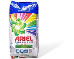 Ariel Professioneel Briljante Kleuren 10 KG – Krachtig Waspoeder – Beschermt Kleuren & Vezels – Voor Stralend Schone Kleding – Professionele Kwaliteit - Brilliant Colors 10 KG – Powerful Laundry Detergent – Protects Colors & Fibers – Professional