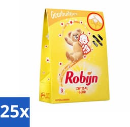 25 x Robijn Geurbuiltjes Zwitsal 3 stuks per verpakking - Zwitsal Geur - Babygeur - Geurbuiltjes - Kastgeur - Ladegeur — thumbnail 4
