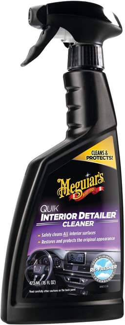 Meguiar’s Quik Interior Detailer 473ml – Interieurreiniger Auto – Voor Leer, Kunststof & Vinyl – Natuurlijke Finish — thumbnail 2