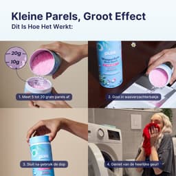 Pure Laundry Club Wasparfum Mini Pearls - Lentefris - 50 Wasbeurten - Luxe Geurbooster - Tot 12 Weken Frisse Was - 100% Plasticvrij, Natuurlijk & Vegan Wasparels - Geurparels Wasmachine — thumbnail 3