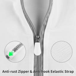 3 Pack Waszakken - Netwaszakken - Wasnetten - Wasnet Groot -Grote duurzame zakken - Delicate kleding - Perfect voor wasmachines - Jassen - Jeans - 30x40 - Huishoudelijk accessoire — thumbnail 2