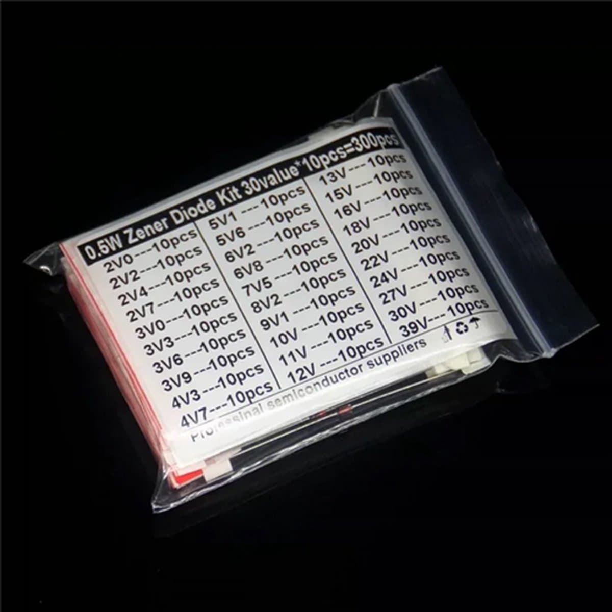 Zener diode set – 300 Stuks — afbeelding 1