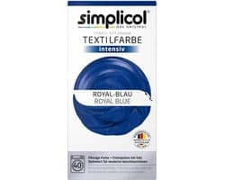 Simplicol Textielverf Intens - Wasmachine Textielverf - Nassau Blauw - 1 stuk