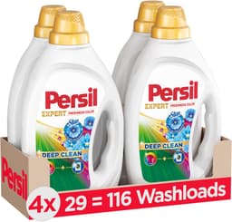 Persil Gel Expert Color Freshness by Silan - Vloeibaar Wasmiddel - Beste Frisheid - Krachtige Vlekverwijdering - Hygiënische Frisheid - Voordeelverpakking - 4 x 29 Wasbeurten — thumbnail 1