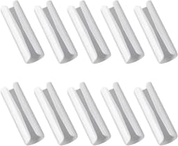 Daity 10-pack - Lakenklemmen - Antislip-lakenklemmen - Houder voor anti-slip-lakenklemmen - Om lakens comfortabel te houden op matrassen met opstaande randen (wit) — thumbnail 1