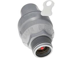 Dparts waterslot wasmachine - resetbaar - aquastop tussen kraan en waterslang - vaatwasser en wasmachinekraan waterstop — afbeelding 1