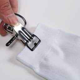 EXCITAT Wasknijpers - Washaken - Antislip kledinghangerclips - 360° draaibare laarzenclips - Laarzenhangers - Metalen clips - Wasknijpers van roestvrij staal - voor broeken, schoenen, handdoeken - Zwart - 20 stuks — thumbnail 4