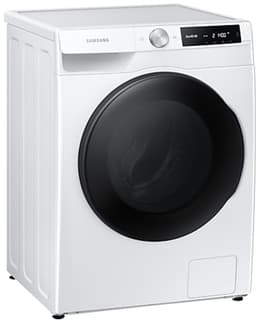 Samsung WD90DG6B85BE, Voorlader, Vrijstaand, Wit, Links, Zwart, Zwart — thumbnail 3