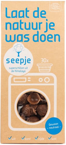 Seepje - Wasmiddel - Milieuvriendelijk & Zeer Zacht - 'Gewoon neutraal' - 150 gr - Voordeelverpakking - 2 stuks — thumbnail 2
