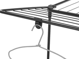 Brabantia HangOn Too Droogrek - 22 m - Inklapbaar Wasrek - Extra Hoog - Matt Black — thumbnail 4