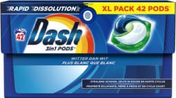 Dash Wasmiddelcapsules 3in1 Pods Witter dan Wit - 42 stuks — thumbnail 4