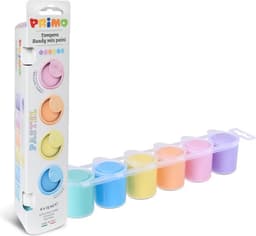Primo plakkaatverf pastel set - 6 kleuren in potje 25 ml. — thumbnail 3