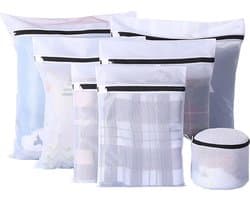 Levara Waszakken set 7 stuks | Waszak | Wasgoed | Laundry bag | BH waszak | Wasnet | Opbergzak | Wasmachine zak | Droger zak | Lingerie zakken | Waszakjes |
