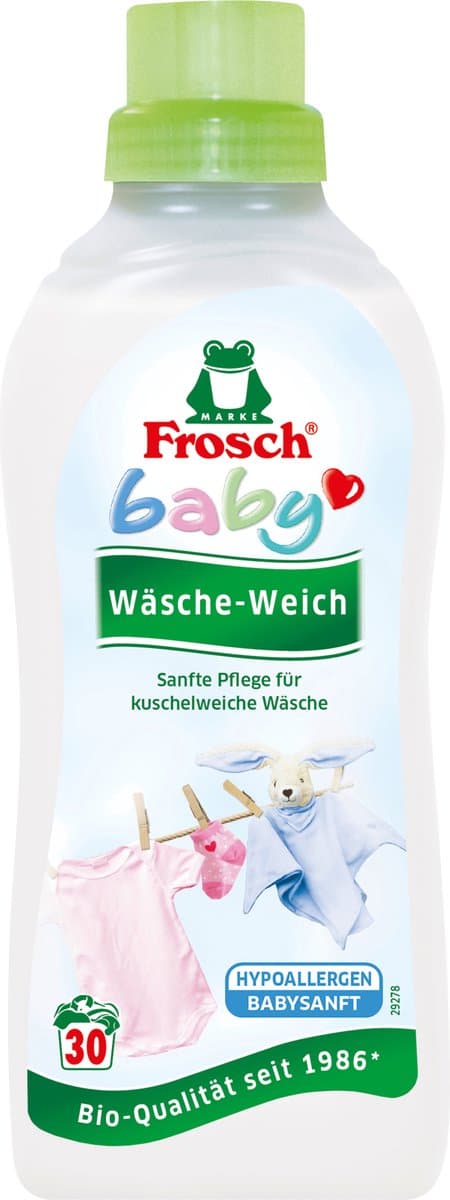 Frosch Wasverzachter babywas zacht 30 WL, 750 ml — afbeelding 1
