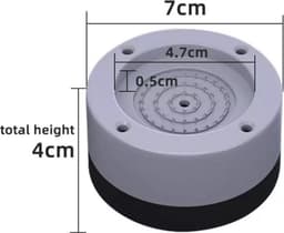CHPN - Schokdempers - Schok demper - Wasmachine - Dempers - Trillende Wasmachine - Anti schok - 4stuks - Demping — thumbnail 5
