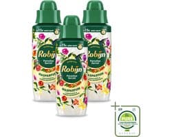 3 x Robijn – Wasparfum – Paradise Secret – 342 ml - Grootverpakking - Vaatwasstrips - Wasparfum - Wasparfum Voor Kleding - Geurboost - Botanische Geur - Wasmiddel