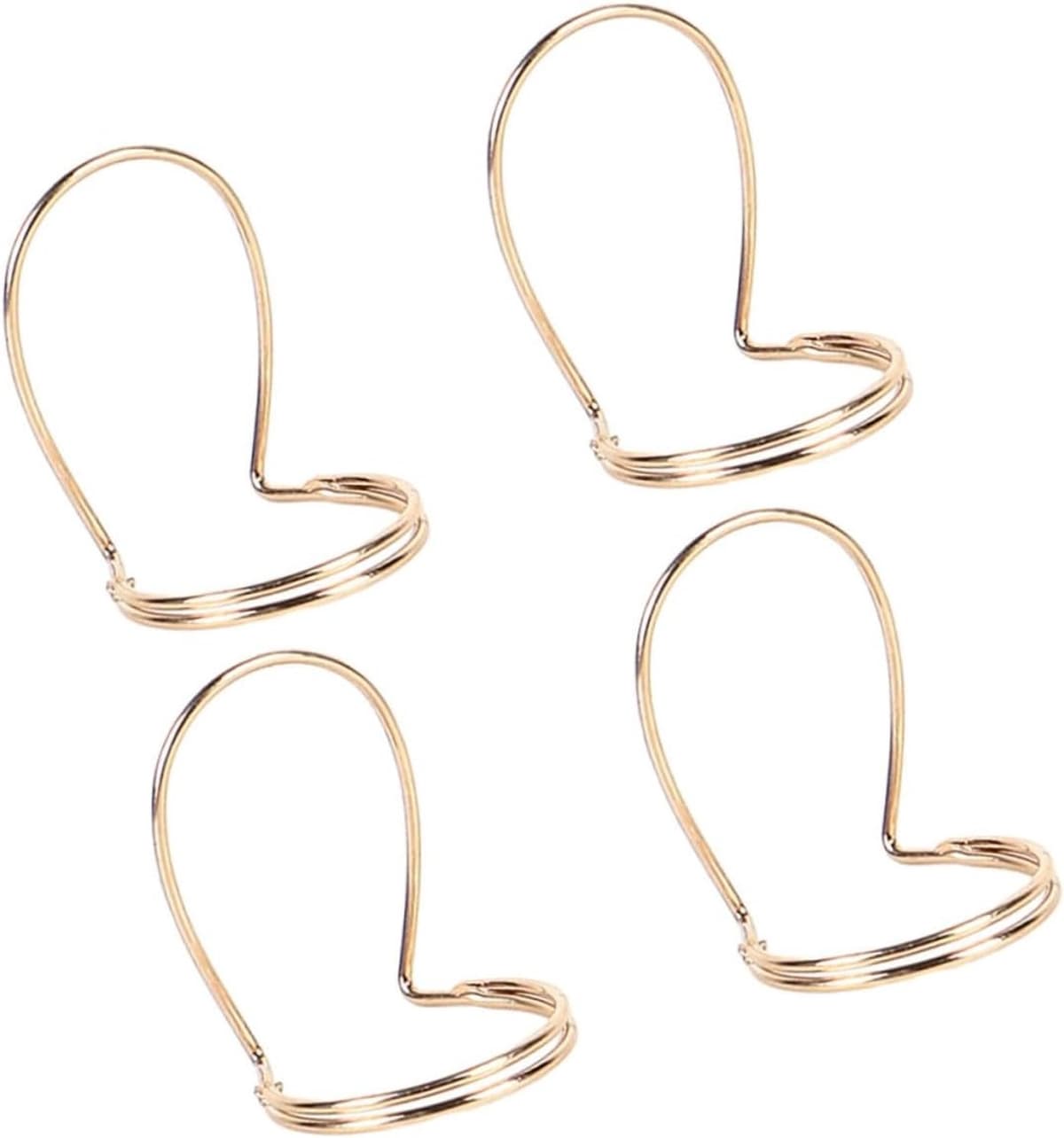 1set Banjo Vingerpicks Voor Beginners Lichtgewicht Flexibel Voor Precisie Spel Gouden Metalen Picks Voor Banjo Spelers — afbeelding 1