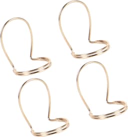 1set Banjo Vingerpicks Voor Beginners Lichtgewicht Flexibel Voor Precisie Spel Gouden Metalen Picks Voor Banjo Spelers — thumbnail 1