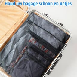 Set van 4 waszakken, vuilafstotend en kleurvast voor jassen en delicate kleding — thumbnail 3