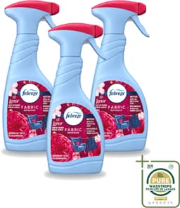 3 x Febreze – Textielspray – Robijn Jasmijn – 500 ml - Wasstrips - Textielverfrisser - Textielgeur - Geurverwijdering - Jasmijngeur - Robijngeur — thumbnail 1