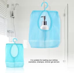 Multifunctionele Mesh Waszak voor Ondergoed, Reiszak met Hanghaak voor Sokken, Kousen en Bh's, Ideaal voor Badkamer en Opberging — thumbnail 4