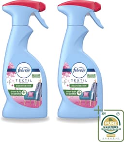 2 x Febreze – Textielspray – Roze Anjers – 375 ml - Wasstrips - Textielgeur - Textielverzorging - Geurverwijdering - Textielspray - Roze Anjers — thumbnail 1