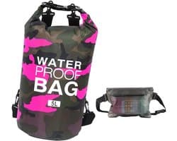 Pakzak, drijvende droogrugzak, strandtas, lichte droogzak voor strand, boottochten, vissen, kajakken, zwemmen, rafting, camping, 5 l, 10 l, 15 l, 20 l, 30 l