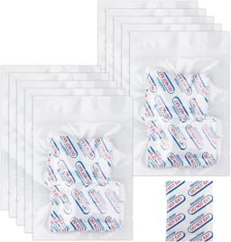 100 stuks 300CC Zuurstofabsorbers,Voedselkwaliteit Zuurstofabsorptiemiddelen voor langdurige voedselopslag, luchtdichte container voedselconservering uitdrogende voedselopslag in vacuüm mylar — thumbnail 1