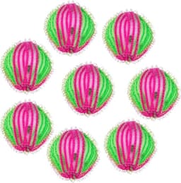 Haarverwijderingsballen Geschikt voor de wasmachine (8 stuks), herbruikbaar, Geschikt voor het verwijderen van katten- en hondenhaar. — thumbnail 2