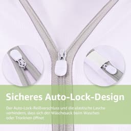 Set van 3 Wasnetten voor Kleding met Ritssluiting — thumbnail 3