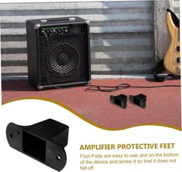 Luidspreker Isolatiepads - Speaker Voetjes Dempers - Trillingen Reduceren - Minimaliseert Geluidsvervorming - 8.3 cm - Zwart — thumbnail 5