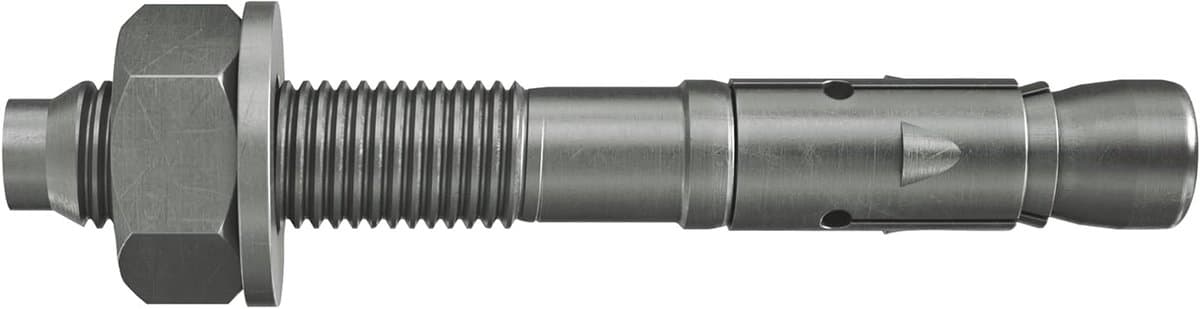 Boutenanker FAZ II Plus - Metaalanker Heavy Duty - Zware Lasten Bevestigen - ETA- en Seismik-goedkeuring - M8 - Zilver — afbeelding 1