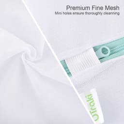 Dailygoods - Waszakken 60 x 80 cm - Herbruikbare Wasmachine Tas met Rits voor Ondergoed en Kleding — thumbnail 4