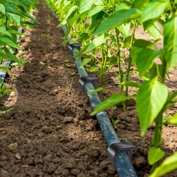 Set van 100 Grondankers voor Tuinslangen, Zwarte Plastic Haringen voor Drip Irrigatie, Geschikt voor Slangen met een Diameter van 16 mm, Lengte 11,2 cm — thumbnail 2