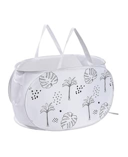 Dailygoods - Foldable Laundry Hamper 35x35x68 cm – Mesh Pop Up Laundry Basket with Cute Print, Portable Laundry Bin for Bathroom, Kids Room, Travel or Student Dorm (F) — thumbnail 1