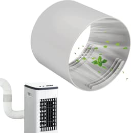 Dailygoods- Afvoerslang Adapter 150mm - Koppeling voor Airconditioners - Slangadapter voor Ventilatie - Verwarming - Keuken/Badkamer - Geschikt voor Droger — thumbnail 1