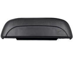 Dailygoods- Buitendeurklink Zwart - Deurklink Vergrendeling - Deurklink met Schild - Deurklink Bescherming - Compatibel met Hyundai H100 1992-1997 - Metaal en Plastic