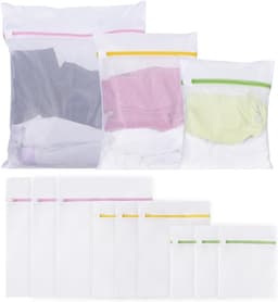Thijox - Waszakken voor Wasmachine - 9 Stuks Wasnet, Scheurbestendig Materiaal, Geschikt voor Jassen, Truien, Overhemden, Sokken, Jeans en Pluche Dier — thumbnail 1