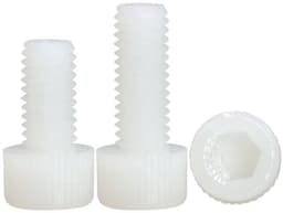Nylon Schroeven M12x30mm - Inbus Schroevenset - Kunststof - Slijtvast - Corrosiebestendig - 8 Stuks - Inbusschroeven — thumbnail 1