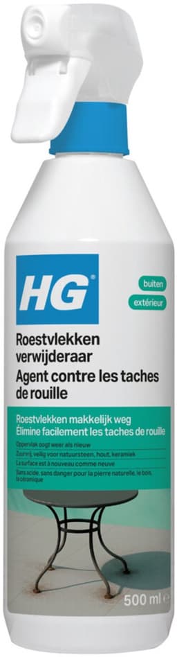 1 x HG Roestvlekken Verwijderaar 500 ml - Roestvlekken Verwijderen - Roestvlekken Verwijderen Beton - Roestvlekken Verwijderen Metaal - Roestvlekken Verwijderen Hout - Roestvlekken Verwijderen Natuursteen — thumbnail 4