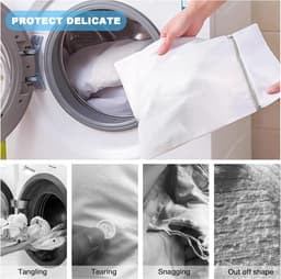 Waszakken, wasmachine, wasmachine, wasmachinenet voor delicate blouse, sokken, ondergoed, lingerie, babykleding — thumbnail 3