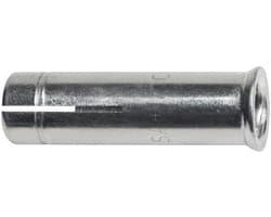 Montage Anker - Vastzetanker Staal - Hoge Belasting Montage - Dubbele Homologatie - M6 25mm - Galvaniseerd