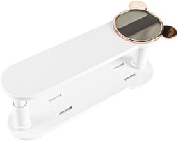 Solidchoice- Hangeropbergrek - Intrekbaar - Tweelaags - Muurbevestiging - Ruimtebesparend - Organisatieoplossing - Kledingrek — thumbnail 4