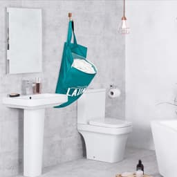 Solidchoice- Reiswaszak Waterdicht - 2 Stuks - Grote Waszak 46 x 58 cm - Natte Tas voor Vuile Kleding - Wasbare Gymtas - Hoogwaardig Polyester - Nattas — thumbnail 4